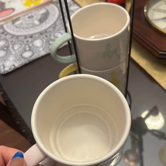 Brand New Disney Princess Rae Dunn Mugs , set of 4 - Picture 3 of 4